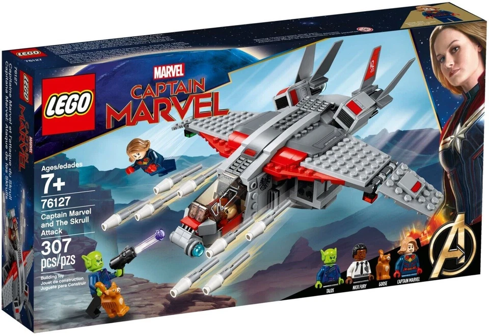 LEGO Marvel: Captain Marvel and The Skrull Attack (76127)
