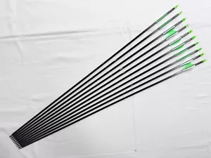 10 x Easton ACG 1206 A Series Arrows - 26.25" - 810 Spine - Points And Nocks - Picture 1 of 4