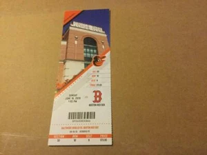 ORIOLES ~ 2019 TICKET STUB 16.06.19 VS RED SOX ~ Stevie Wilkerson FIRST TRIPLE - Bild 1 von 1