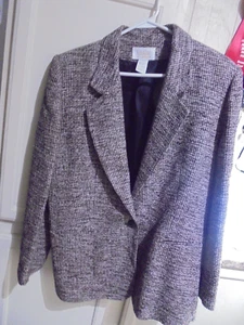 Seidenblazer Da-Rue of California Made in USA 100% Seide Größe L - Bild 1 von 7