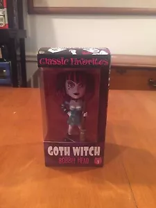 Goth Witch Posion Bobblehead von Entertainment Earth Neu im Karton Goth Hotties Neu in Verpackung - Bild 1 von 5