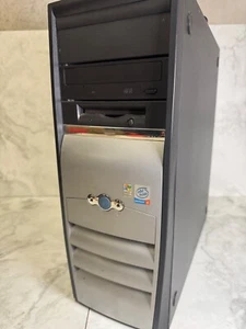 PC Desktop Compaq EVO D510 SFF Pentium 4 Windows XP Funzionante Raro Vintage - Picture 1 of 5