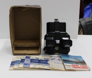 Sawyer View Master W/LIGHT ATTACHMENT Luma View STEREOSCOPE With Viewer + Extra - Picture 1 of 4