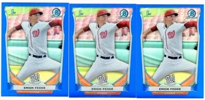 2014 Bowman Chrome Draft Prospects ERICK FEDDE ROOKIE RIFRATTORE BLU! #/399! - Foto 1 di 1