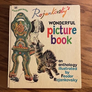 Golden Book 1972 Feodor Rojankovsky Wonderful Picture Book - Picture 1 of 12