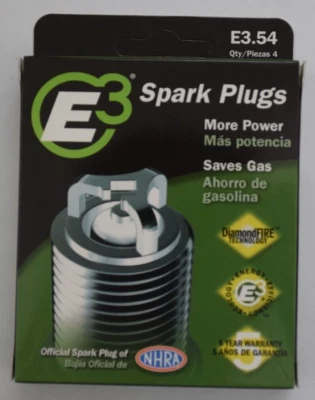 E3.54 E3 Premium Automotive Spark Plugs - 4 SPARK PLUGS - NEW - Image 1 of 2