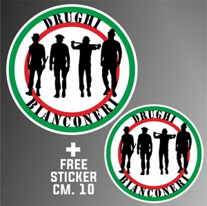 adesivo drughi juventus juve ultras sticker aufkleber ++ 1 FREE STICKER CM. 10 - Imagen 1 de 3
