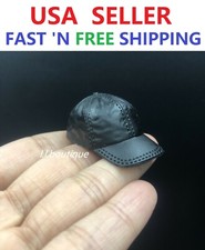 1/6 Scale Black Ball Cap for 12'' Action Figure Doll Accessory