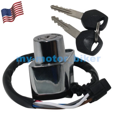 INTERRUPTOR DE ENCENDIDO Y LLAVES para Kawasaki VN1500 Vulcan 1500 Drifter/Classic 1999-2004 Foto 1 de 4