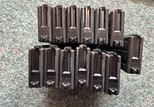 AIRSOFT GBLS DAS Grey metal slightly dusted mag 60rnd - Picture 1 of 6