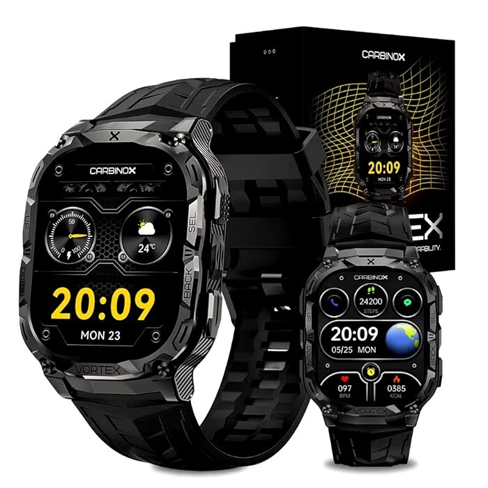 CARBINOX Tactical  Smartwatch Black - NEW  - Image 1 of 1