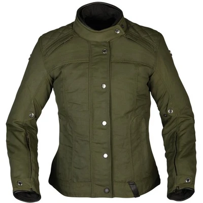 Modeka Thiago Lady Textiljacke Damen olive Motorradjacke Urban wasserdicht - Bild 1 von 2