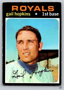 Topps Gail Hopkins #269 1971 - Kansas City Royals - Imagen 1 de 2