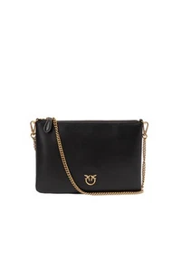 Borsa Donna Pinko 100455A0F1 Nero/oro antico - Imagen 1 de 4