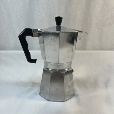 Bialetti Junior Express Estufa Café Espresso Percolador 18oz 2 Tazas Foto 1 de 4