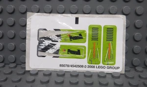HOJA ADHESIVA LEGO para picadora de piedras 8956, Lego genuino - Imagen 1 de 3