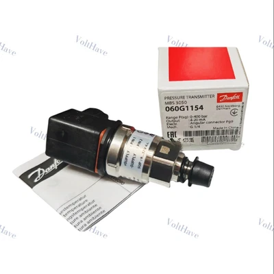 1pcs New Danfoss MBS 3050 060G1154 Pressure Transmitter 0-400 Bar 9-32V DC - Image 1 of 4