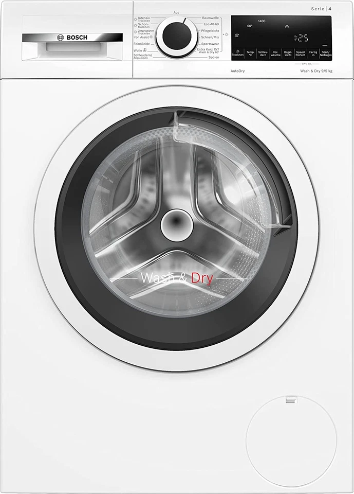 BOSCH WNA13441 Waschtrockner (9 kg / 5 kg 1400 U/Min.)