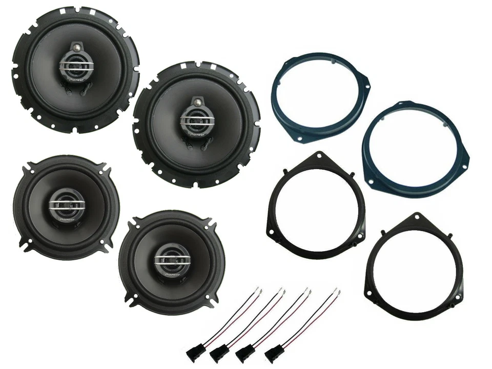 Pioneer Lautsprecher Set für Opel Corsa C X01 Bj 00-03 Tür vorne hinten 550 Watt - Bild 1 von 1