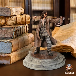 Enesco Wizarding World of Harry Potter Sirius Black Holding Wormtail Statue -New - Picture 1 of 16