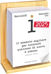 2025. L'Originale. Il Primo Con Bonus Digitali. Supporto Legno Di Abete Naturale - Foto 1 di 12