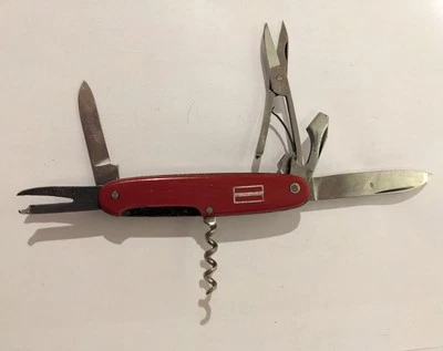 Vintage Austria Rostfrei 6 Tool Pocket Knife 'Swiss Army Like' HAPO Multi-Tool - Image 1 of 4