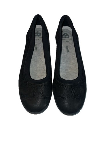 CLARKS Ballerine Clark Cloudsteppers donna taglia 6 5 Ayla basse nere comode
