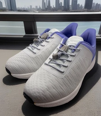 Dr. Comfort Joy Quick Fit Orthotic Sneaker White/purple Size 10.5 W NEW $125 - Image 1 of 4
