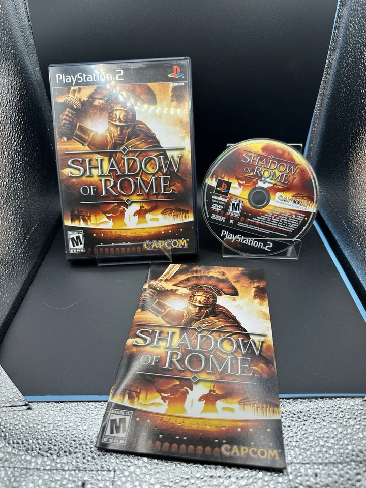 Shadow of Rome (Sony PlayStation 2, PS2) CIB Complete - Excellent Condition - Image 1 of 1