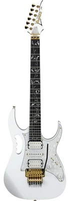 Ibanez JEM7VP JEM Steve Vai Signature Premium Electric Guitar - White - Image 1 of 4
