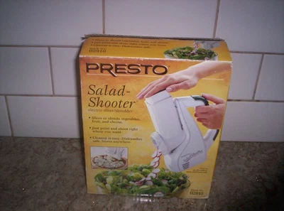 PRESTO SALAD SHOOTER #02910 UNUSED SLICER SHREDDER IN BOX NEW OLD STOCK - Image 1 of 4