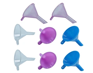 Mini Imbuti per Piccole Bottiglie e Capsule - Confezione da 8 Uso Profumo in Polvere - Foto 1 di 7