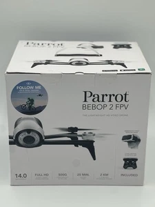 Parrot Bebop 2 FPV Drone, First Person View Headset & Long Range Controller CIB - Picture 1 of 5