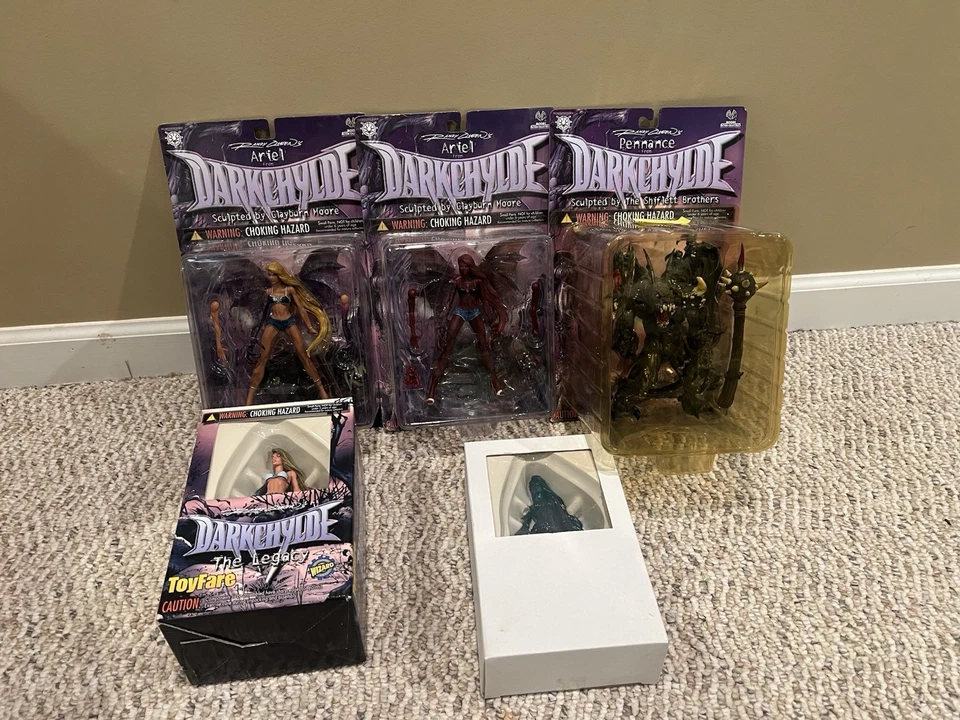 Darkchylde Moore Action Collectible Randy Queen Lot of 5 Figures Pennance Sealed - Image 1 of 1