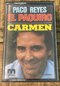 Paco Reyes El Paquiro Carmen CASSETTE TAPE Rare HTF - Picture 1 of 3