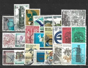 BELGIUM, 24 VARIOUS, USED - Picture 1 of 1