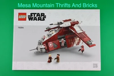 LEGO® Star Wars 75354 Coruscant Guard Gunship Instruction Manual Only! - Image 1 of 2