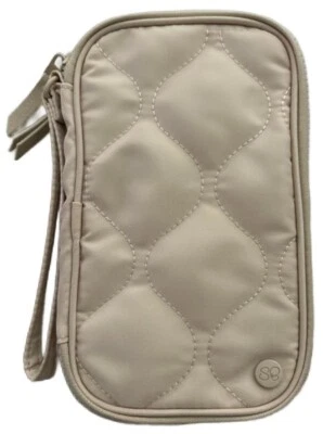 #Samantha Brown To-Go organizador tecnológico de doble compartimento - hueso Foto 1 de 3