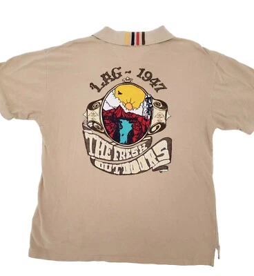 Camisa bordada Lifted Research Group LRG 1947 The Fresh Outdoors para hombre 3XL Foto 1 de 4