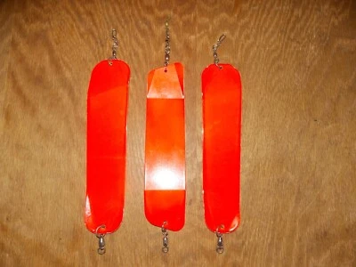 Alderton Tackle Co. Dodger/Flasher  Orange Approx 8.75" VERY CLEAN  10/25 - Image 1 of 4