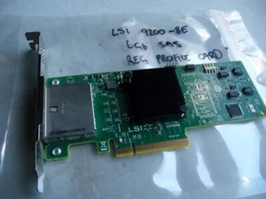 AU SELLER LSI SAS 9200-8E 6Gb/s SAS/SATA PCI-Exp Controller HBA Card STD PROF - Picture 1 of 7
