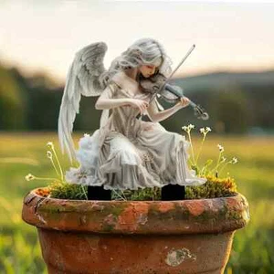 FAIRY - ACRYLIC Ground Plant Pot Garden Stake / Decoration Indoor / Outdoor Gift - Picture 1 of 6