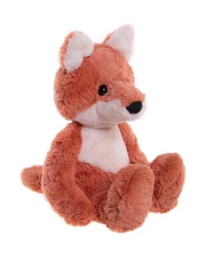 Bear & Me Folly Fox Teddy Bear Soft Orange Plush Animal Charlie Bears Baby Gift - Picture 1 of 5