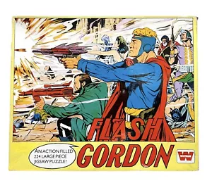 Flash Gordon Rare Puzzle 224 Piece Vintage Whitman 1978 Complete - Picture 1 of 9