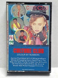 1983 music cassette CULTURE CLUB Color By Numbers pre-owned - Picture 1 of 6