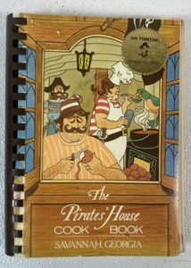 The Pirates' House Cookbook Savannah GA spiral bound 4th printing 1986 - Picture 1 of 6