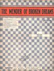 1930 JESSE GREER Vintage Jazz Noten THE MENDER OF BROKEN DREAMS Klavier, UKE