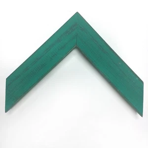 1 1/2" Country Rustic Readymade Wood Picture Frame (Teal) - Picture 1 of 8