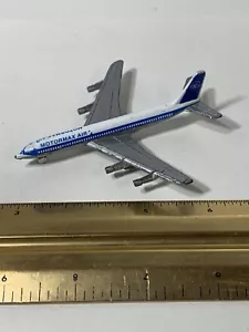Vintage Motormax Air Boeing 707 - White And Blue - 1/400 Scale Diecast - A128 - Picture 1 of 7