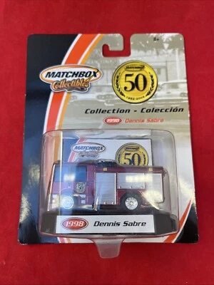 Matchbox Collectibles Colección 50 Aniversario 1998 Dennis Sabre Bomberos Foto 1 de 2